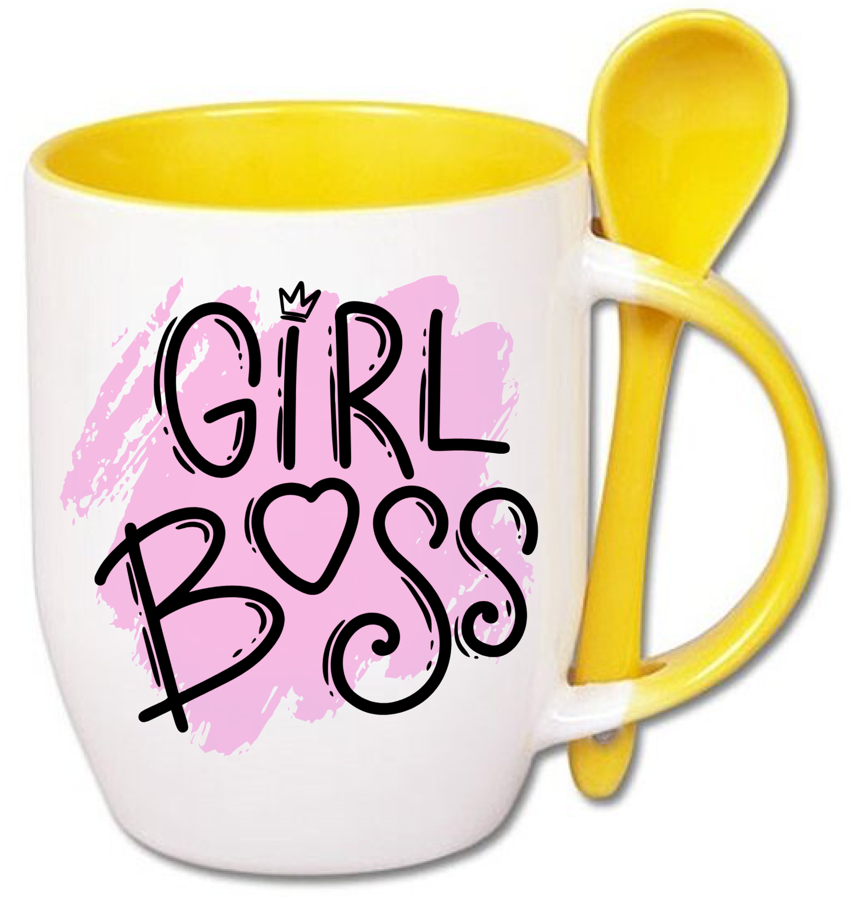 KUBEK Z ŁYŻECZKĄ PREZENT DZIEŃ KOBIET DLA KOLEŻANKI DZIEWCZYNY MAMY WZORY