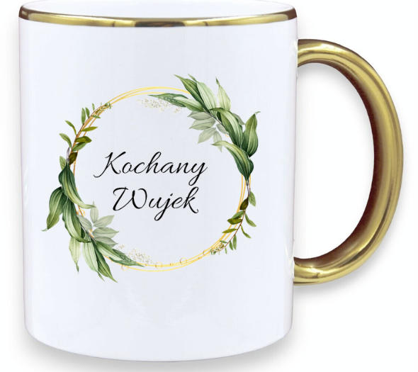 KUBEK PREMIUM PIĘKNY PREZENT DLA WUJKA KOCHANY WUJEK