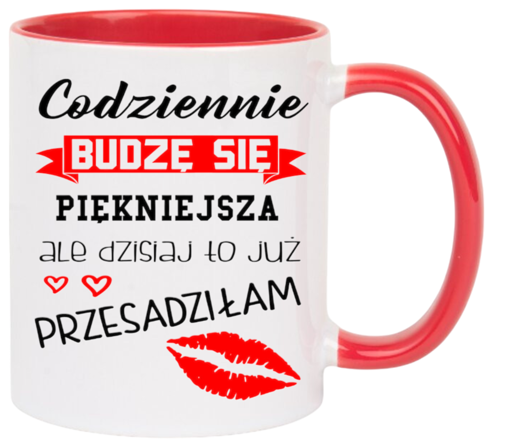 KUBEK Z NADRUKIEM PREZENT DLA KOLEŻANKI DZIEWCZYNY ŻONY MAMY DZIEŃ KOBIET