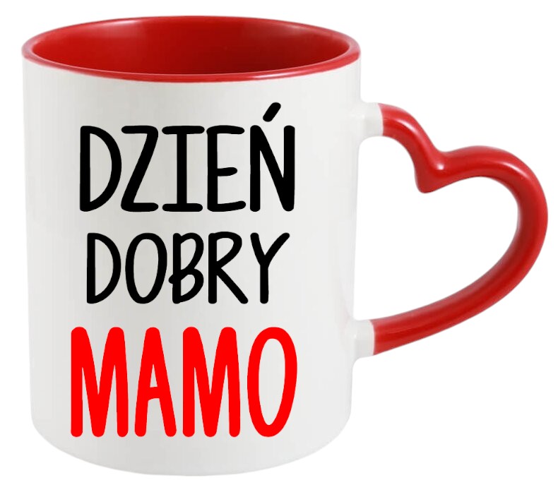KUBEK Z NADRUKIEM PREZENT DLA MAMY ŻONY NA DZIEŃ MATKI MAMA URODZINY WZORY