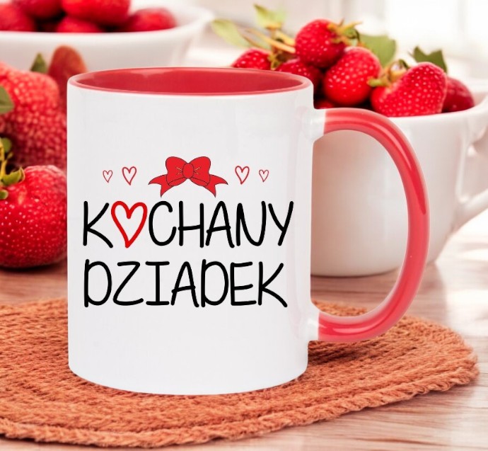 KUBEK Z NADRUKIEM ŚMIESZNY PREZENT DZIEŃ DZIADKA URODZINY IMIENINY DZIADEK