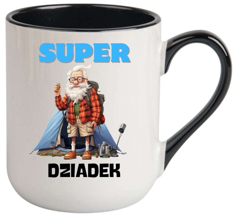 KUBEK Z NADRUKIEM ŚMIESZNY PREZENT DZIEŃ DZIADKA URODZINY IMIENINY DZIADEK