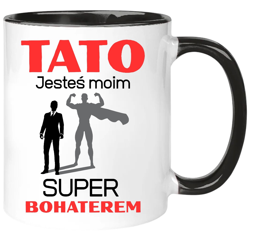 KUBEK Z NADRUKIEM ŚMIESZNY PREZENT DLA TATY TEŚCIA DZIEŃ OJCA URODZINY