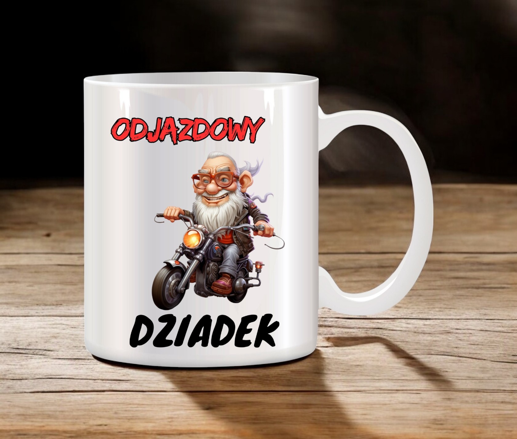 KUBEK Z NADRUKIEM ŚMIESZNY PREZENT DZIEŃ DZIADKA URODZINY IMIENINY DZIADEK