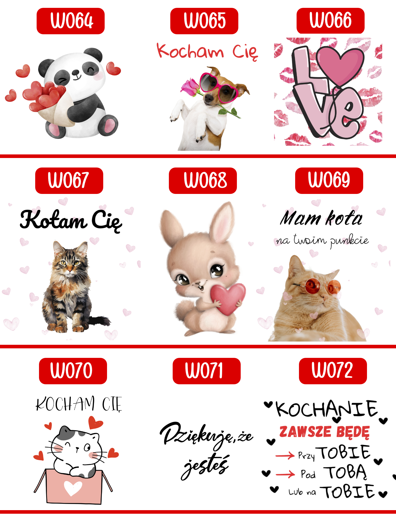 KUBEK MAGICZNY PREZENT DLA DZIEWCZYNY ŻONY MĘŻA CHŁOPAKA WALENTYNKI WZORY