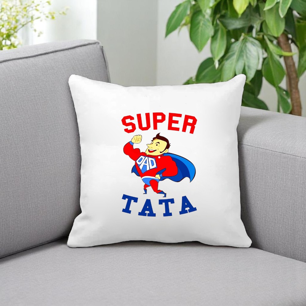 ZESTAW PODUSZKA I KUBEK ORYGINALNY PREZENT DLA TATY TEŚCIA DZIEŃ OJCA TATA