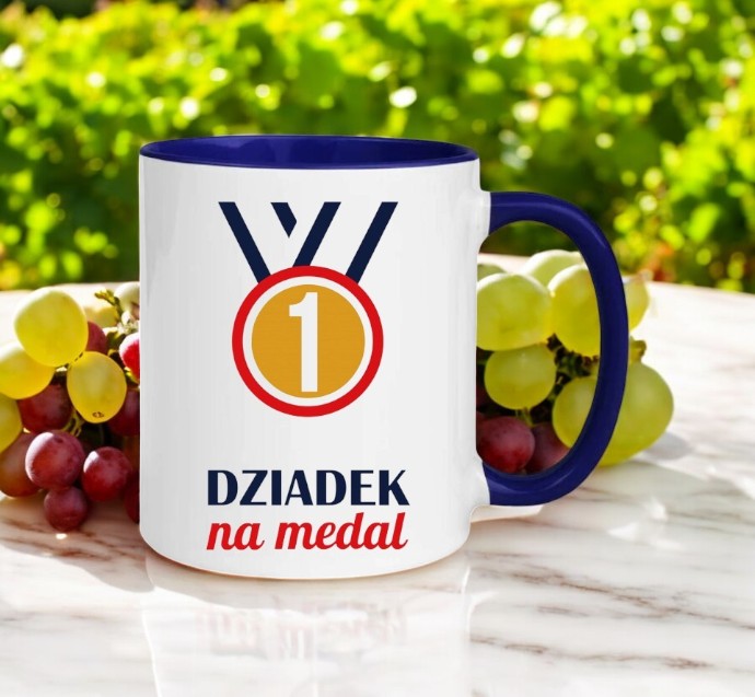 KUBEK Z NADRUKIEM ŚMIESZNY PREZENT DZIEŃ DZIADKA URODZINY IMIENINY DZIADEK