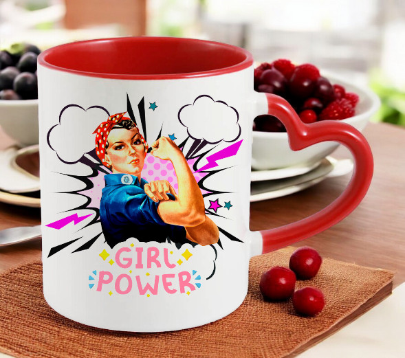 KUBEK Z NADRUKIEM PREZENT DLA ŻONY DZIEWCZYNY MAMY DZIEŃ KOBIET URODZINY