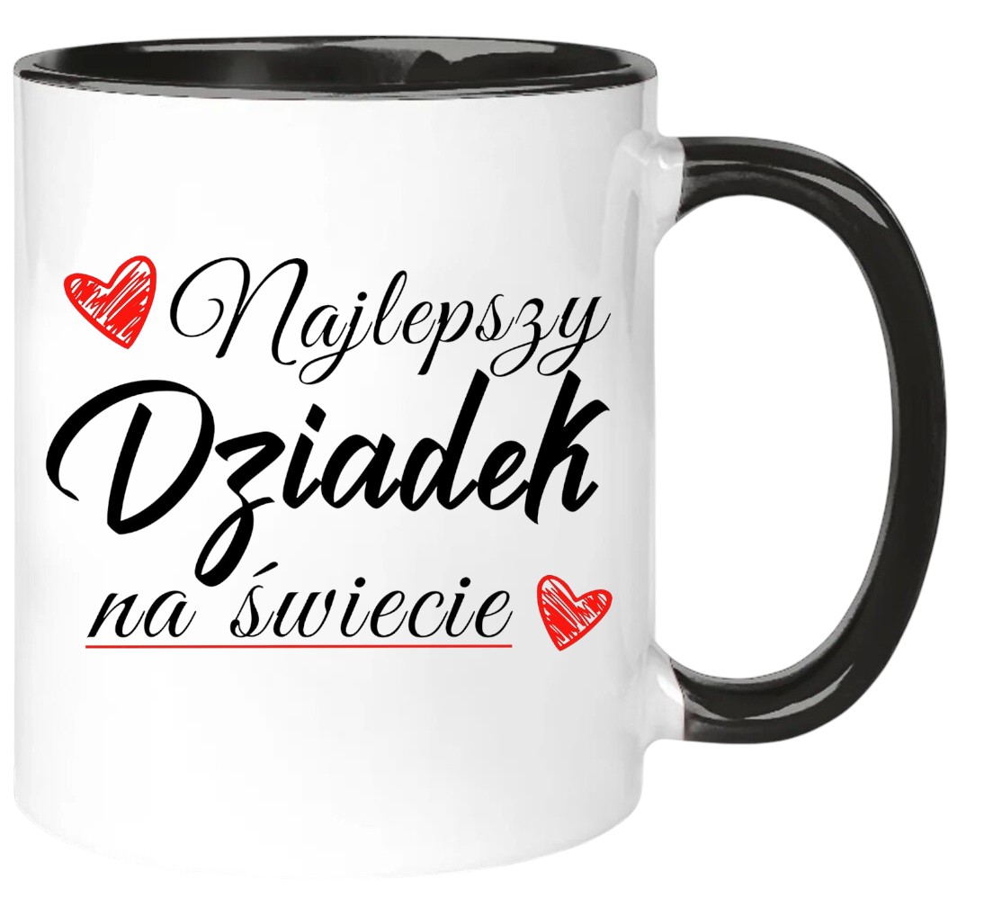 KUBEK Z NADRUKIEM ŚMIESZNY PREZENT DZIEŃ DZIADKA URODZINY IMIENINY DZIADEK