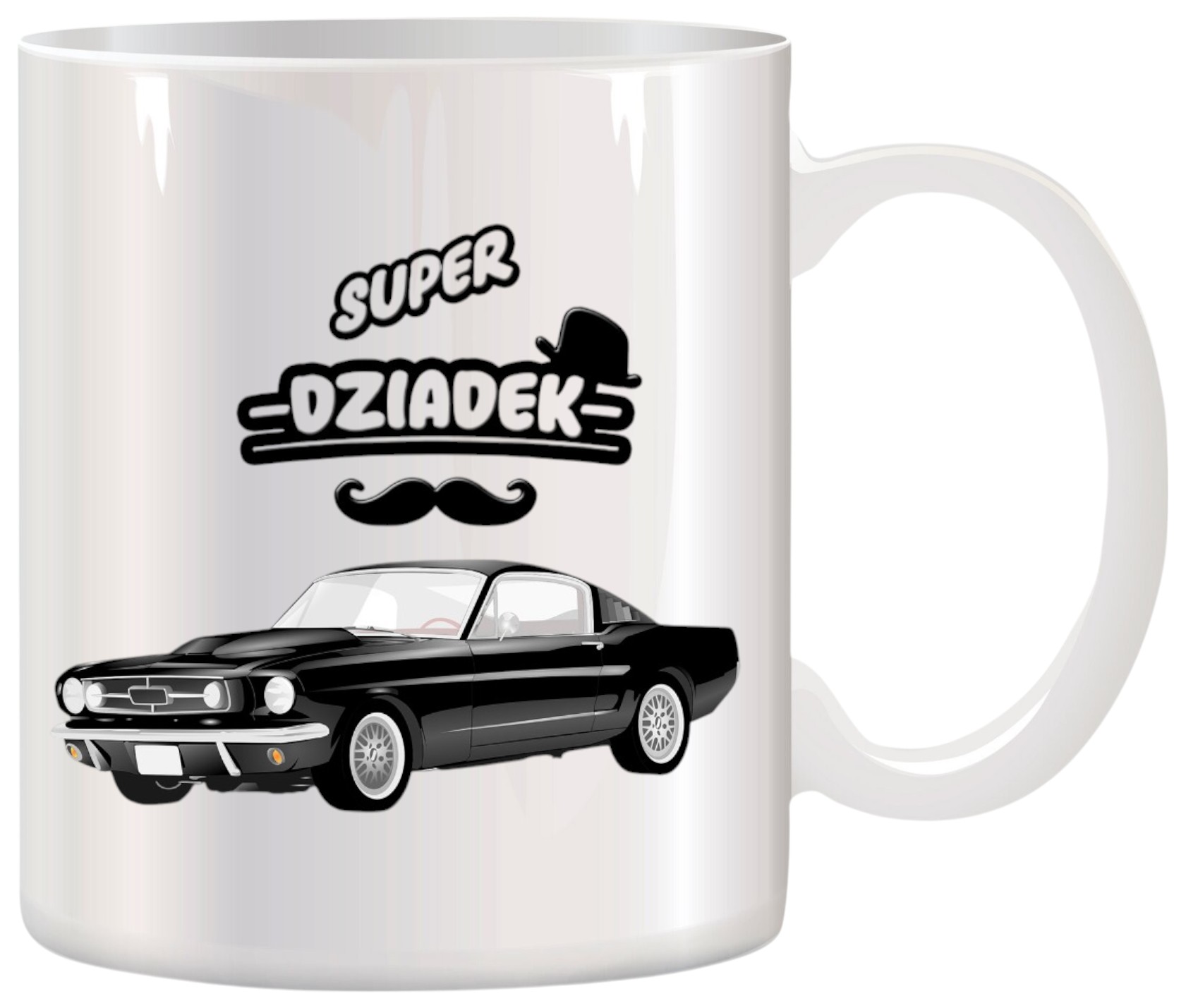 KUBEK Z NADRUKIEM ŚMIESZNY PREZENT DZIEŃ DZIADKA URODZINY IMIENINY DZIADEK