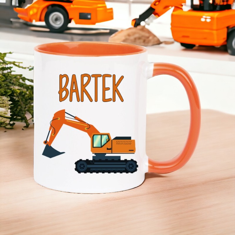 Kubek z nadrukiem zdjęcie grafika tekst logo prezent reklama Twój PROJEKT