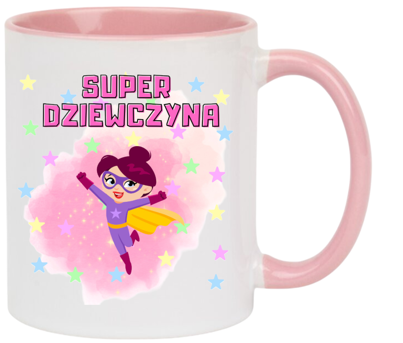 KUBEK Z NADRUKIEM PREZENT DLA KOLEŻANKI DZIEWCZYNY ŻONY MAMY DZIEŃ KOBIET