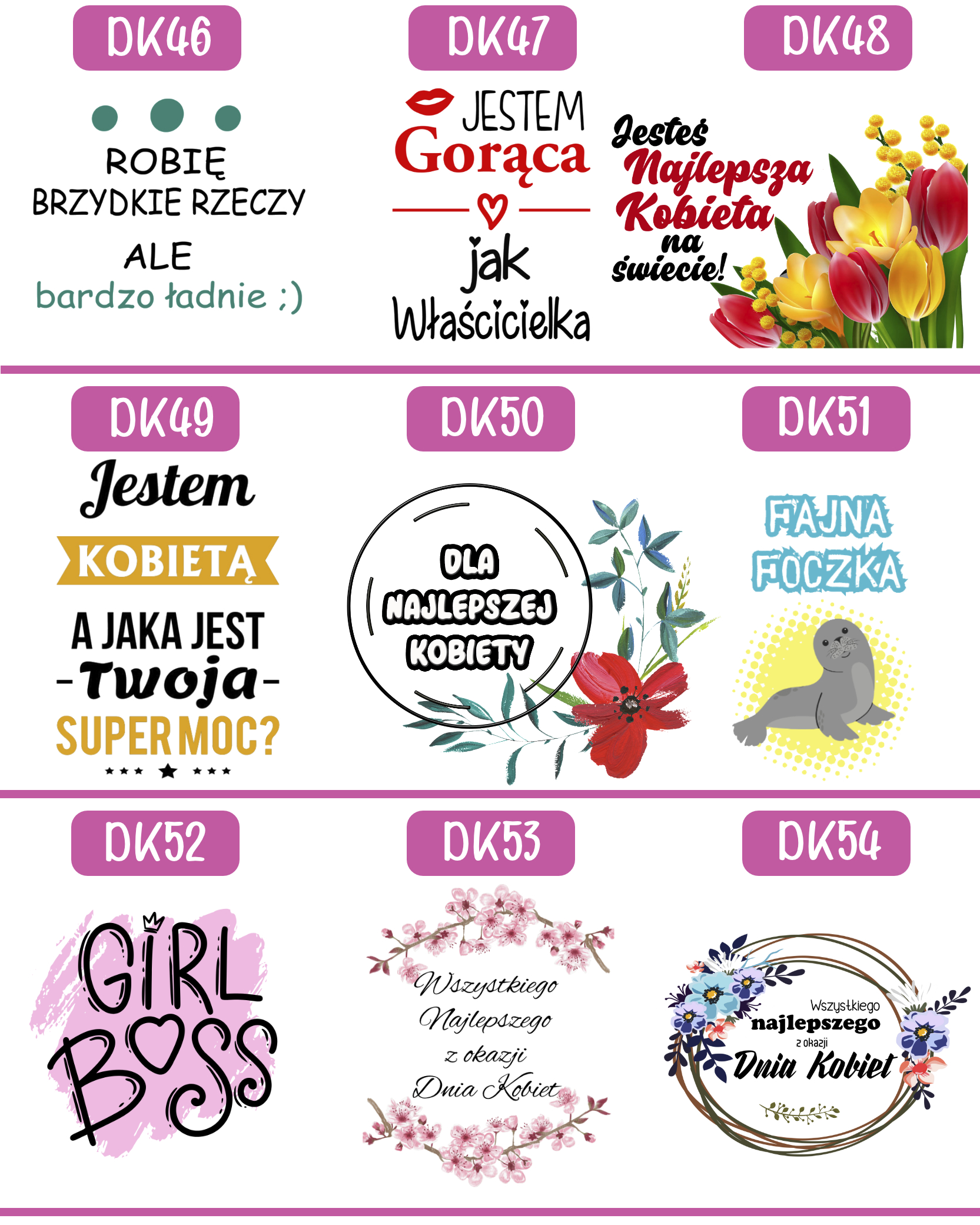 KUBEK Z NADRUKIEM PREZENT DLA KOLEŻANKI DZIEWCZYNY ŻONY MAMY DZIEŃ KOBIET