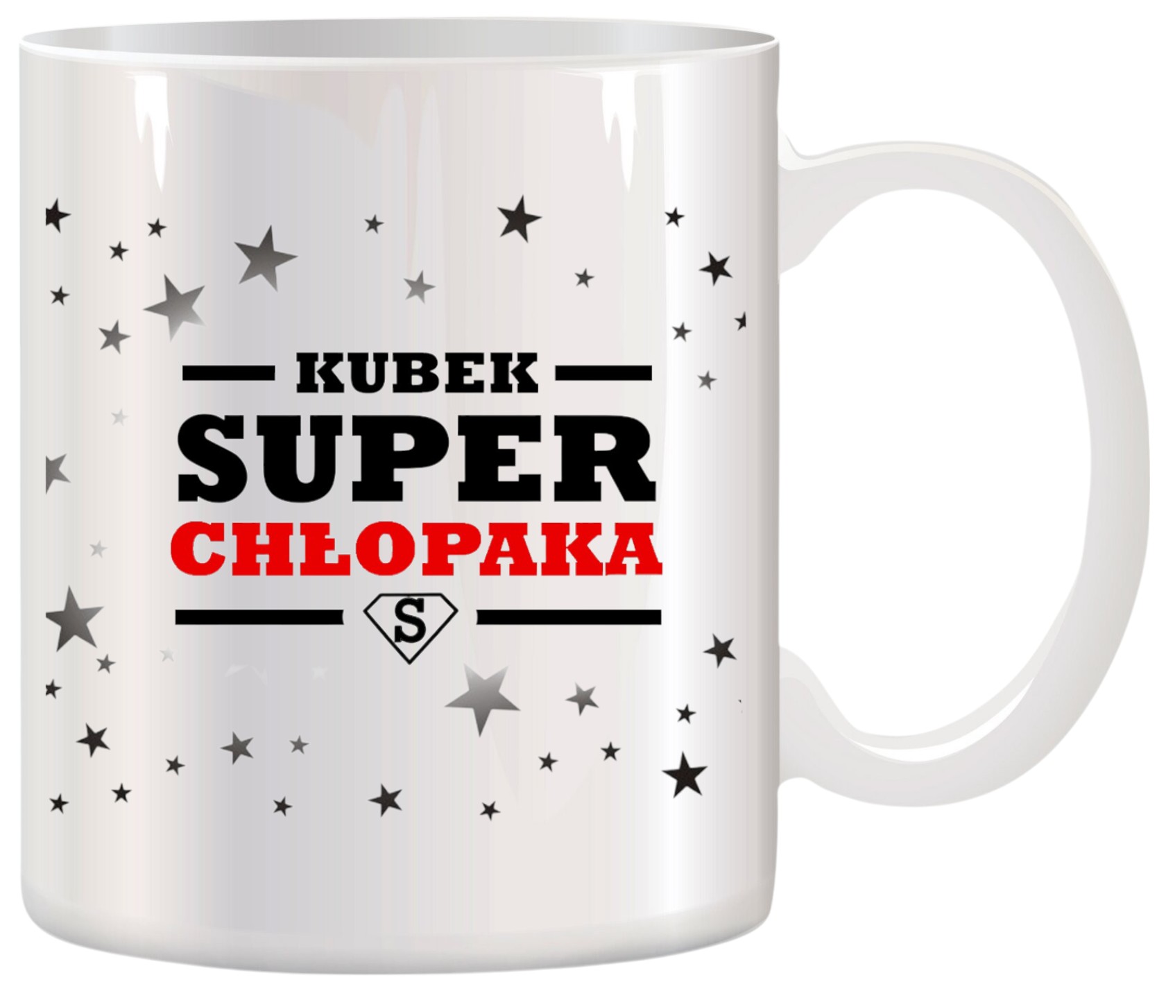 KUBEK Z NADRUKIEM IMIĘ PREZENT DZIEŃ CHŁOPAKA KOLEGI URODZINY IMIENINY