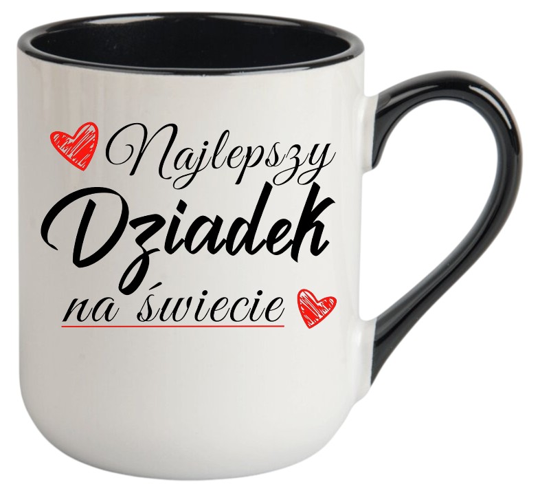 KUBEK Z NADRUKIEM ŚMIESZNY PREZENT DZIEŃ DZIADKA URODZINY IMIENINY DZIADEK