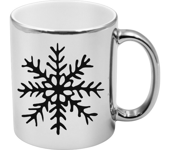 KUBEK SREBRNY PREMIUM PREZENT ŚWIĄTECZNY BOŻE NARODZENIE MIKOŁAJKI