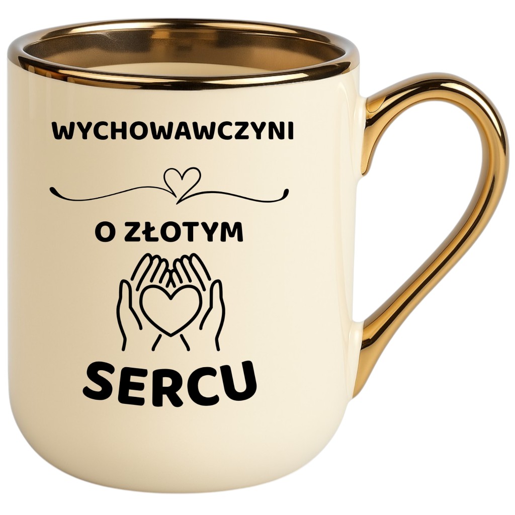 Kubek PREMIUM z dedykacją wyjątkowy elegancki prezent dla WYCHOWAWCZYNI