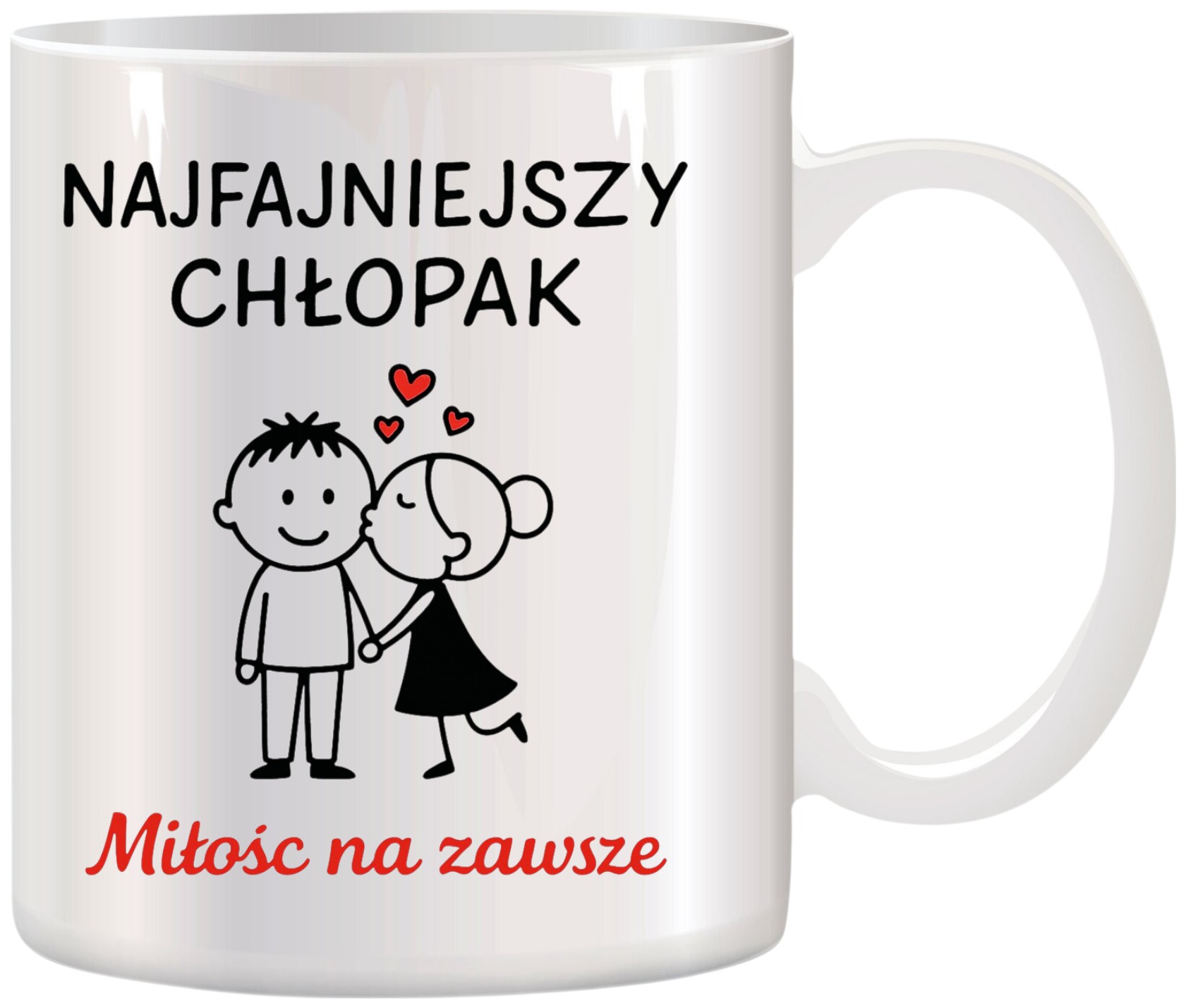 Kubek z nadrukiem prezent Dzień CHŁOPAKA dla kolegi urodziny różne wzory