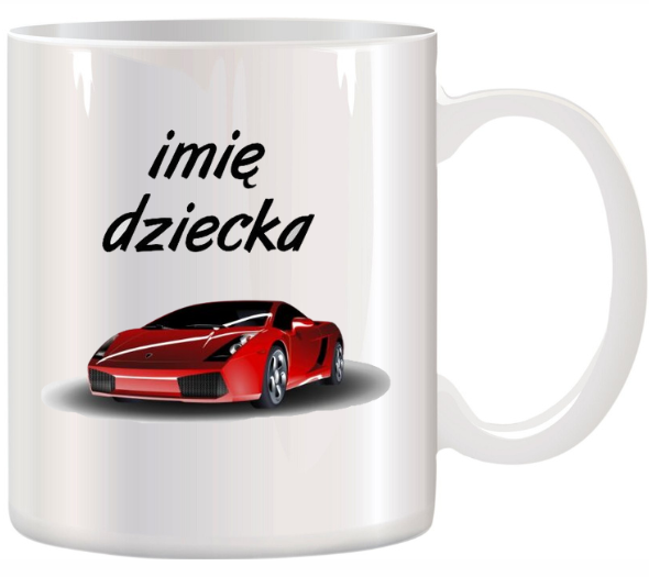 KUBEK Z NADRUKIEM PREZENT DLA CHŁOPCA DZIEWCZYNKI DZIECKA URODZINY WZORY