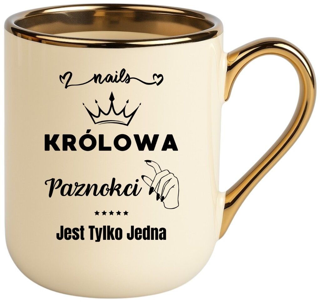 Kubek PREMIUM wyjątkowy prezent dla STYLISTKI PAZNOKCI