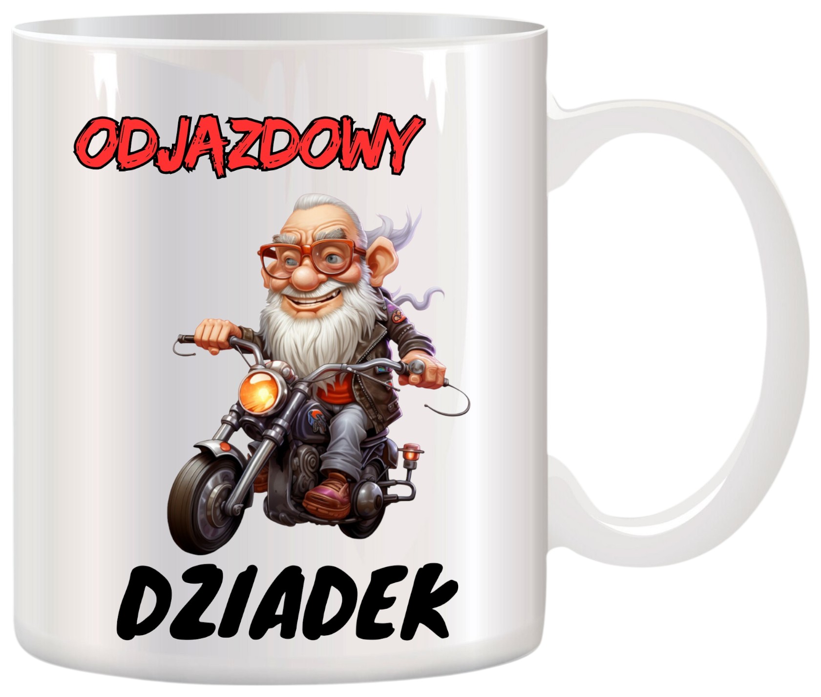 KUBEK Z NADRUKIEM ŚMIESZNY PREZENT DZIEŃ DZIADKA URODZINY IMIENINY DZIADEK