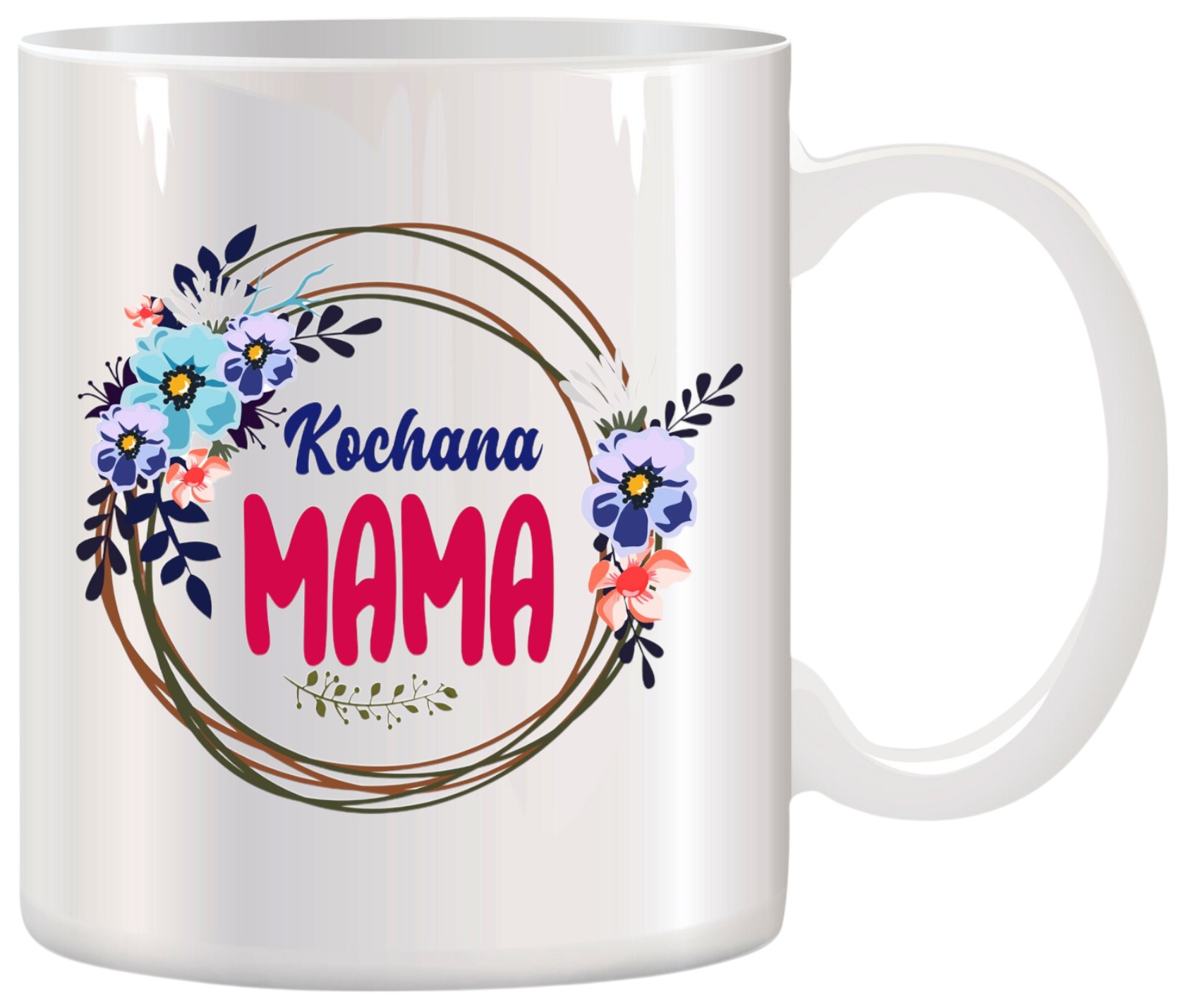 KUBEK Z NADRUKIEM ŚMIESZNY PREZENT DLA MAMY URODZINY IMIENINY DZIEŃ MATKI