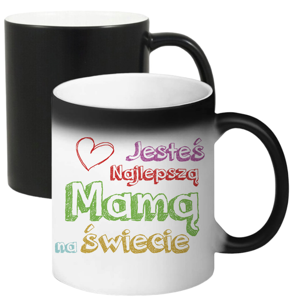 KUBEK MAGICZNY PREZENT NA DZIEŃ MATKI URODZINY DLA MAMY TEŚCIOWEJ WZORY