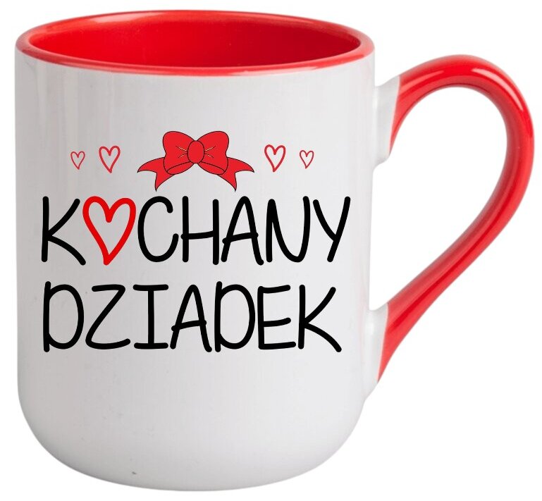 KUBEK Z NADRUKIEM ŚMIESZNY PREZENT DZIEŃ DZIADKA URODZINY IMIENINY DZIADEK