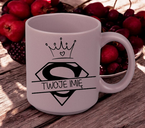 KUBEK PREZENT DLA DZIEWCZYNY KOLEŻANKI Z IMIENIEM URODZINY DZIEŃ KOBIET