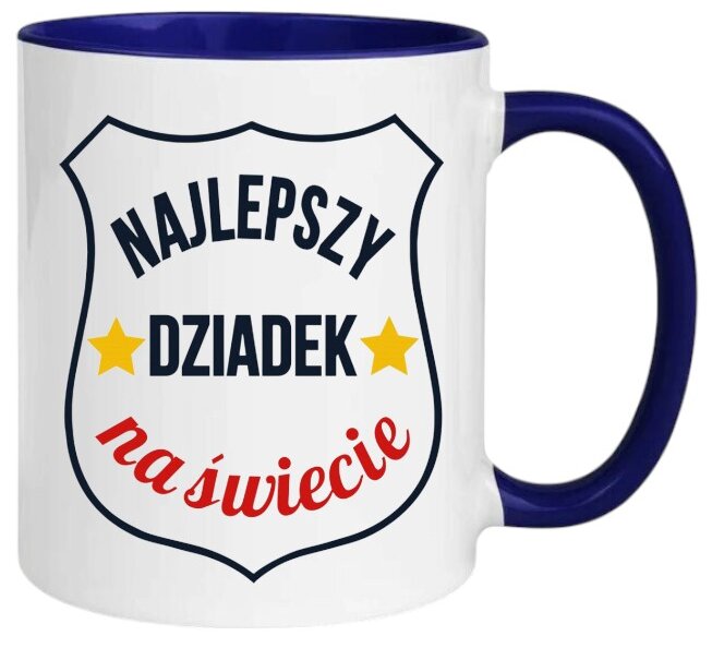 KUBEK Z NADRUKIEM ŚMIESZNY PREZENT DZIEŃ DZIADKA URODZINY IMIENINY DZIADEK