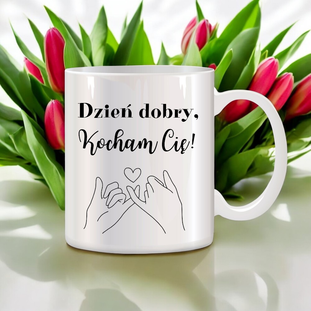 KUBEK PREZENT DLA DZIEWCZYNY ŻONY MĘŻA CHŁOPAKA NA WALENTYNKI URODZINY