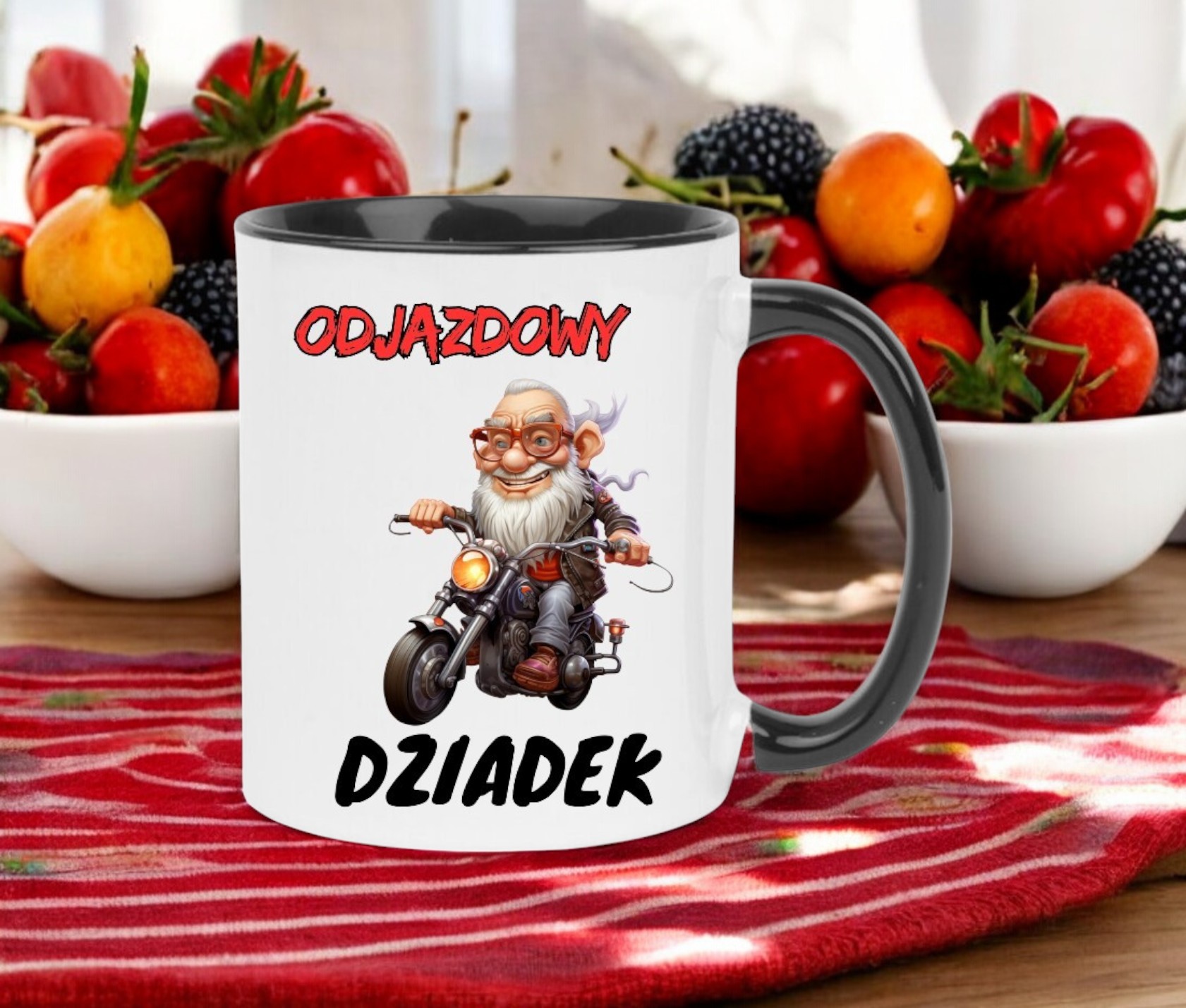 KUBEK Z NADRUKIEM ŚMIESZNY PREZENT DZIEŃ DZIADKA URODZINY IMIENINY DZIADEK