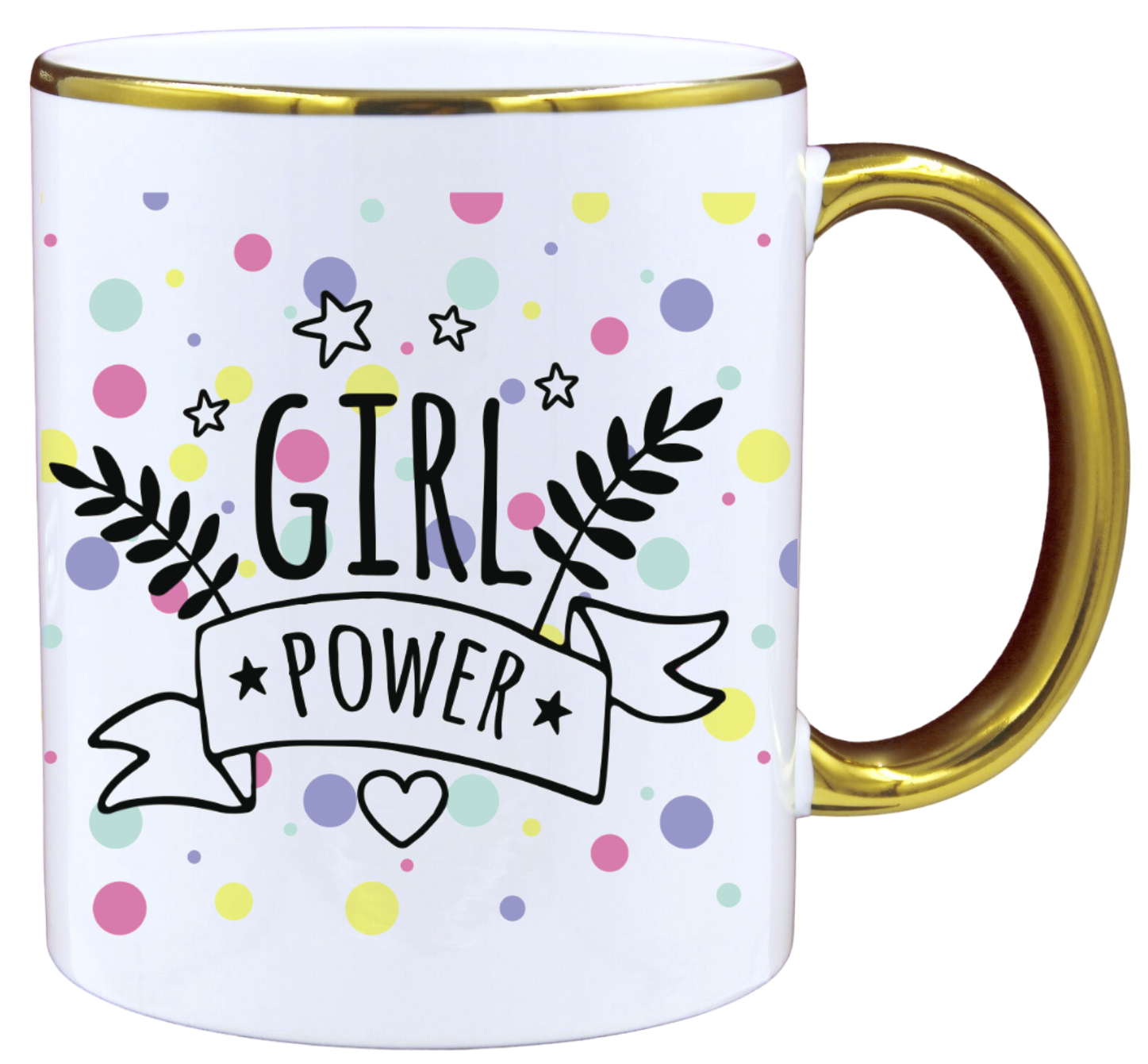 KUBEK Z NADRUKIEM PREZENT DLA KOLEŻANKI DZIEWCZYNY ŻONY MAMY DZIEŃ KOBIET