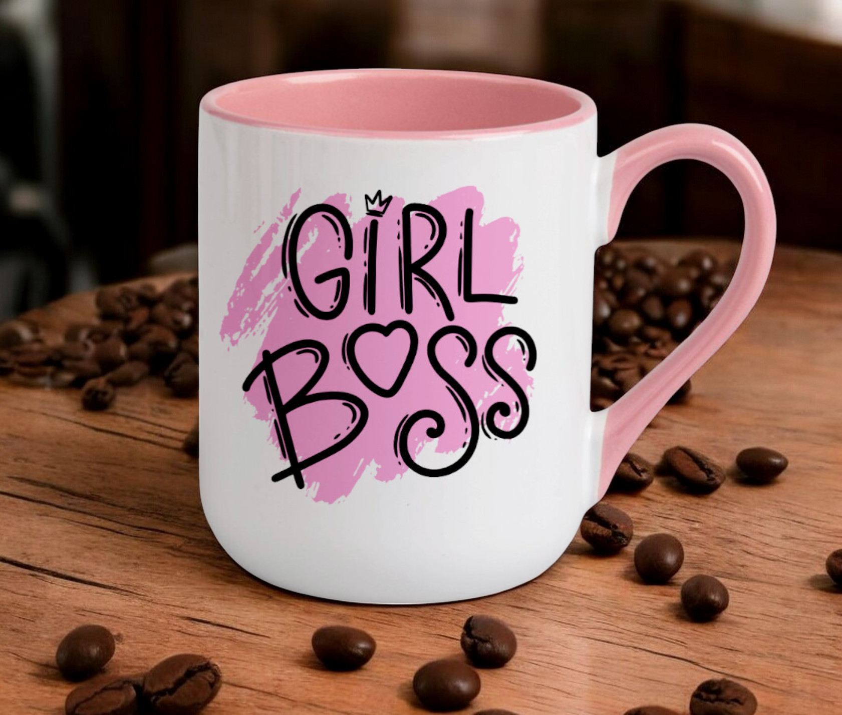 KUBEK PREZENT DLA DZIEWCZYNY KOLEŻANKI NA WALENTYNKI URODZINY DZIEŃ KOBIET