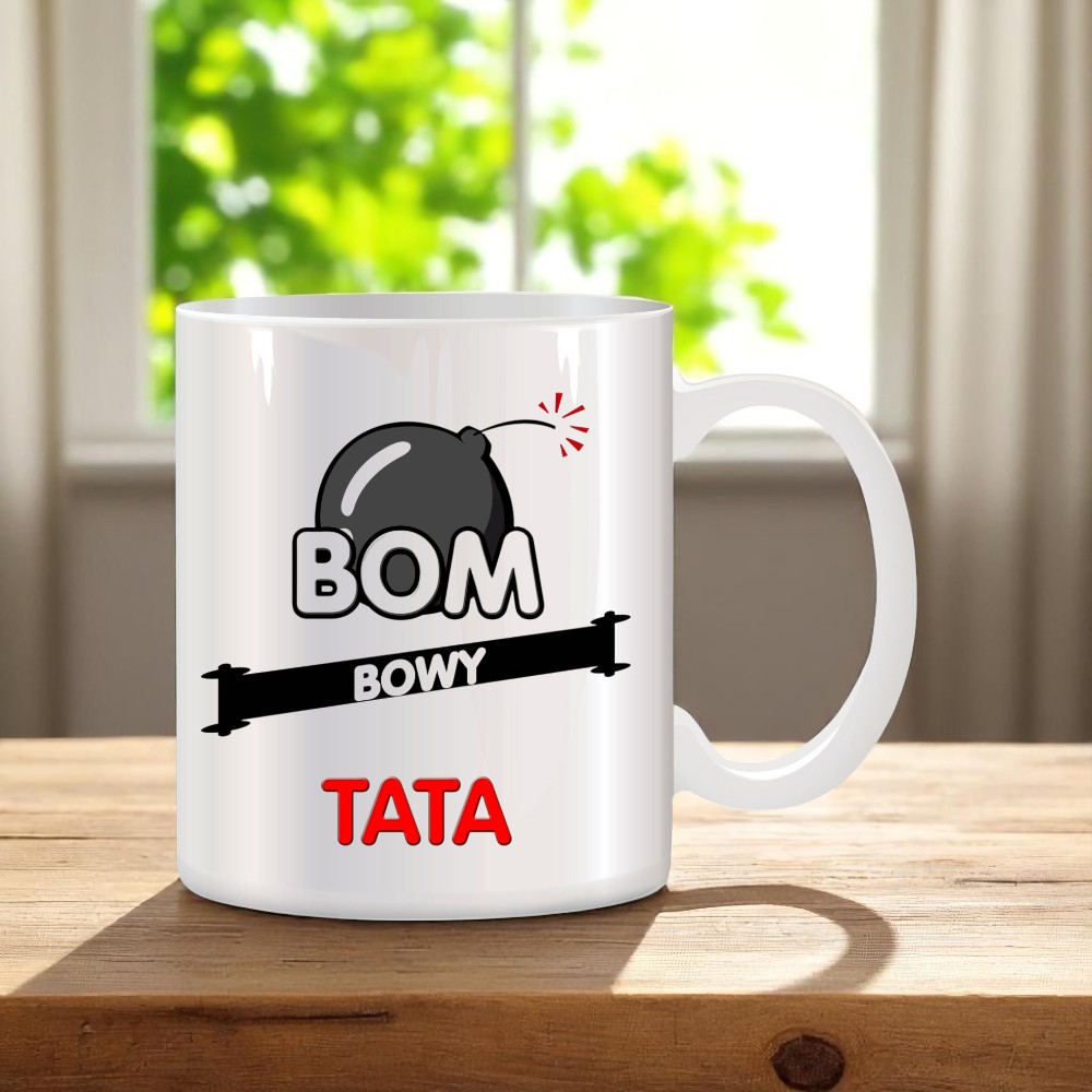 ZESTAW PODUSZKA I KUBEK ORYGINALNY PREZENT DLA TATY TEŚCIA DZIEŃ OJCA TATA