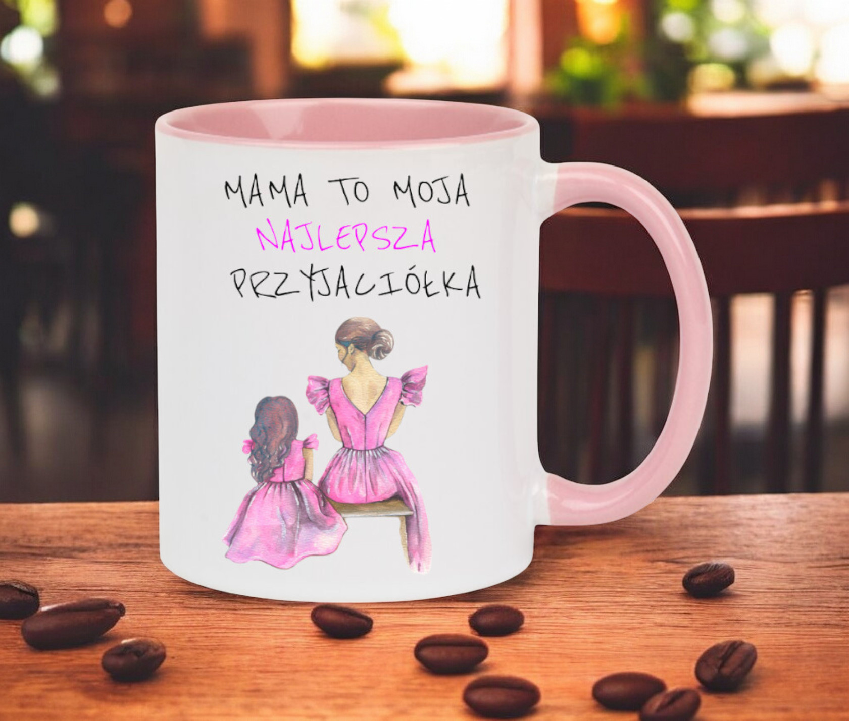 KUBEK Z NADRUKIEM PREZENT NA DZIEŃ MATKI URODZINY DLA MAMY TEŚCIOWEJ WZORY