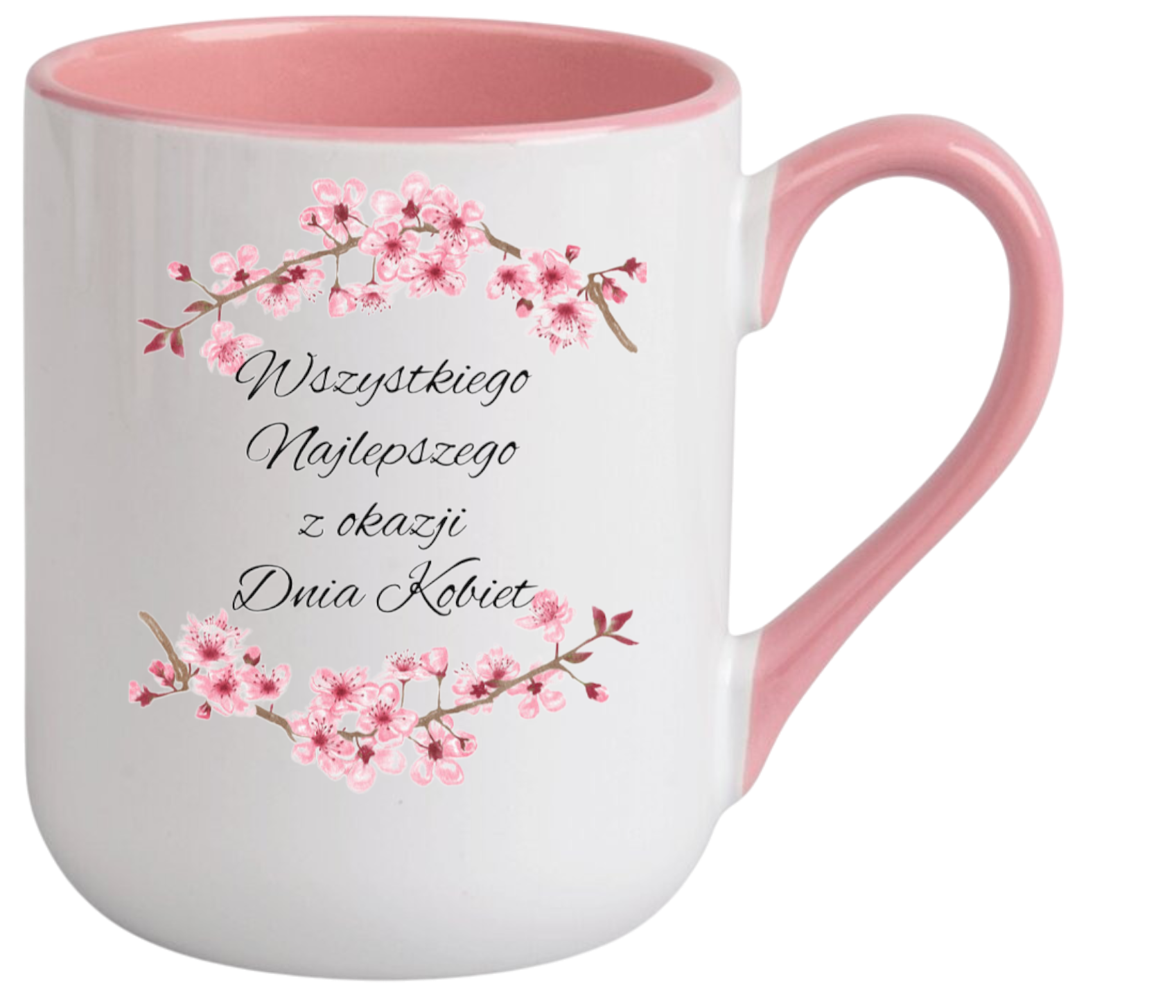 KUBEK Z NADRUKIEM PREZENT DLA KOLEŻANKI DZIEWCZYNY ŻONY MAMY DZIEŃ KOBIET
