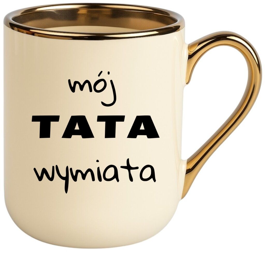 Kubek PREMIUM oryginalny prezent dla TATY TEŚCIA upominek Tata