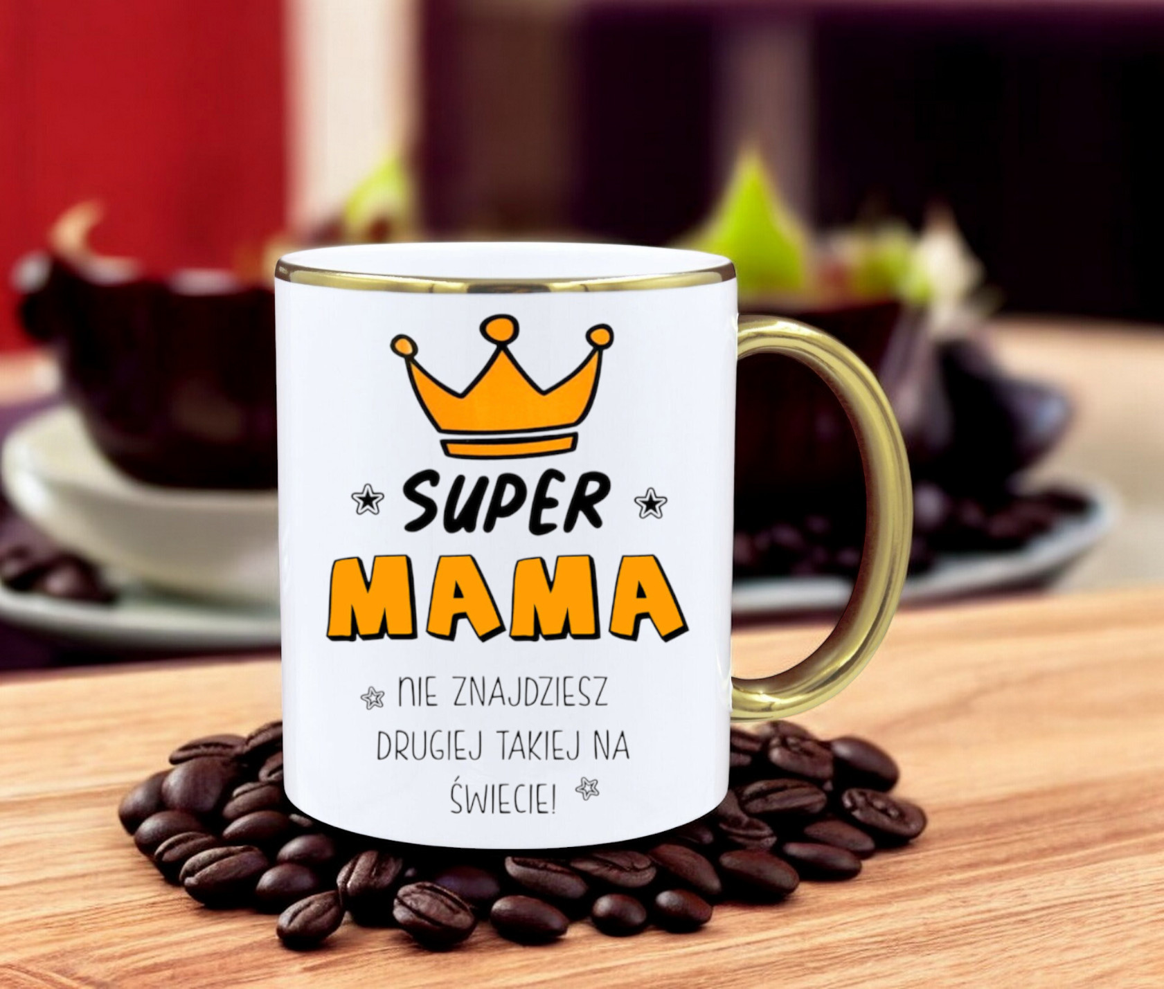 KUBEK Z NADRUKIEM PREZENT NA DZIEŃ MATKI URODZINY DLA MAMY TEŚCIOWEJ WZORY