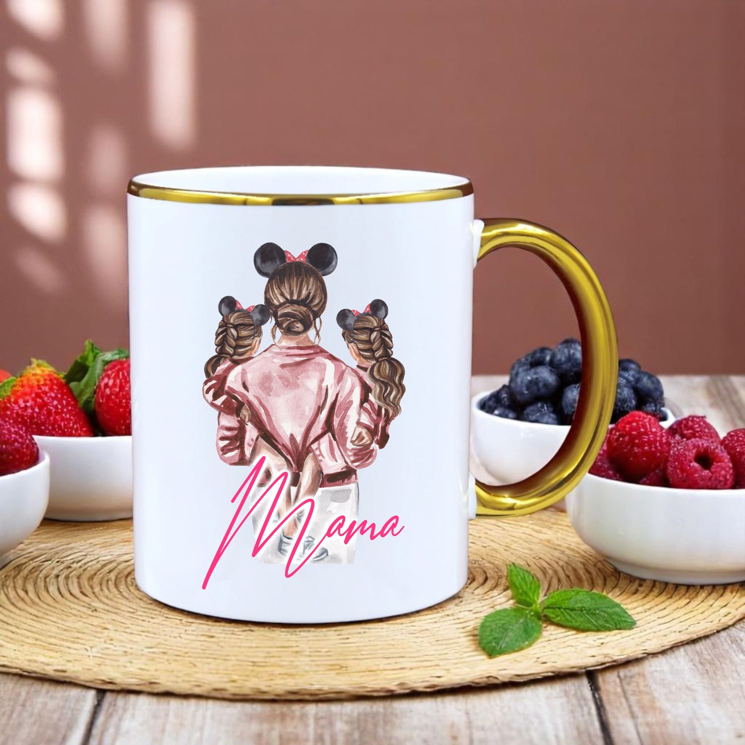 ZESTAW PREZENTOWY PODUSZKA I PIĘKNY KUBEK DLA MAMY DZIEŃ MATKI URODZINY