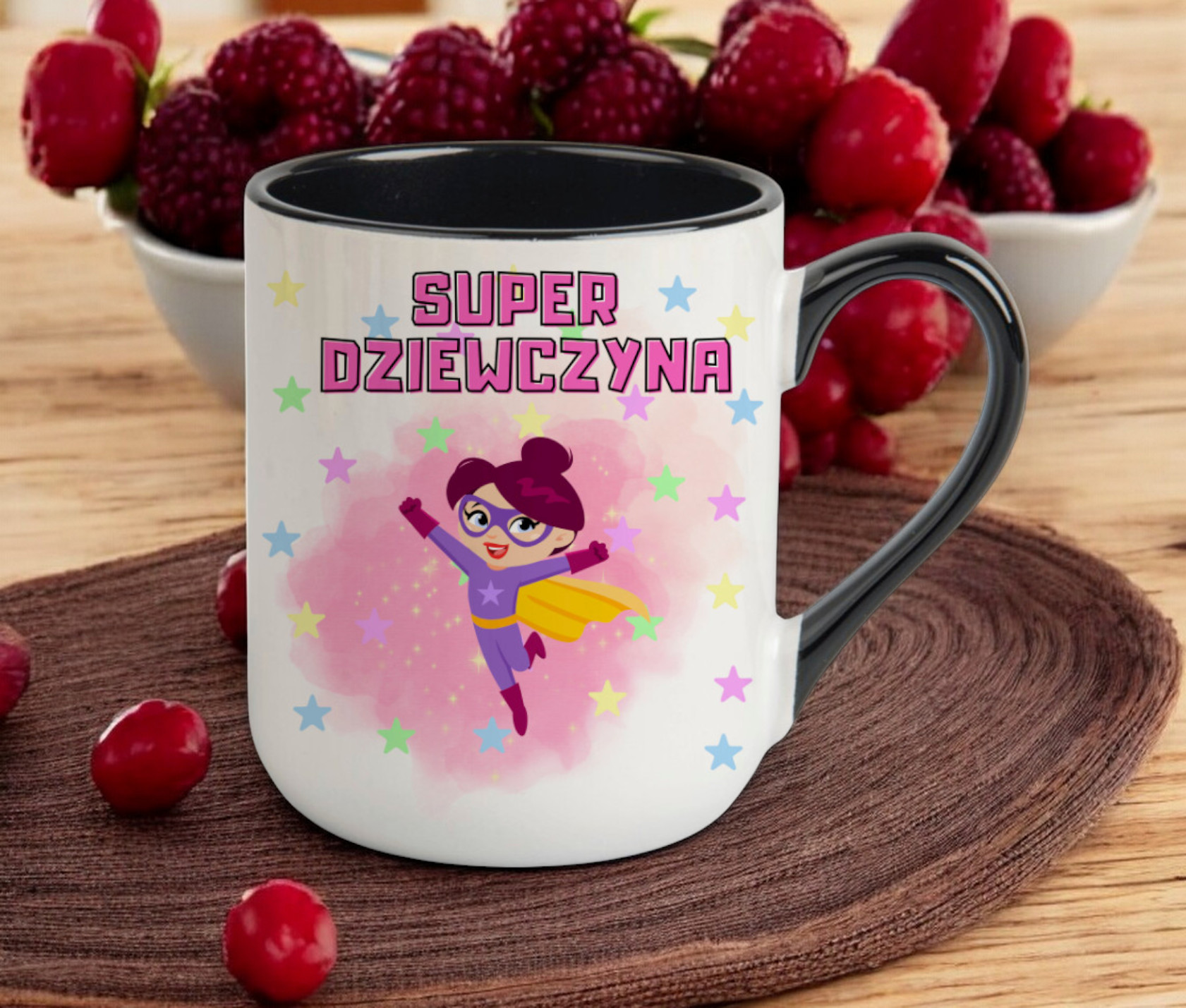 KUBEK PREZENT DLA DZIEWCZYNY KOLEŻANKI NA WALENTYNKI URODZINY DZIEŃ KOBIET