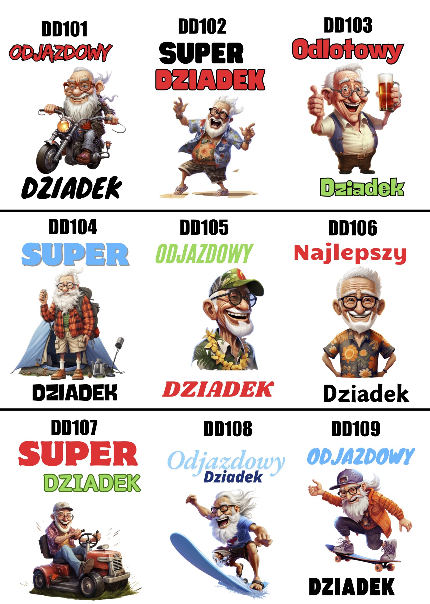 KUBEK Z NADRUKIEM ŚMIESZNY PREZENT DZIEŃ DZIADKA URODZINY IMIENINY DZIADEK