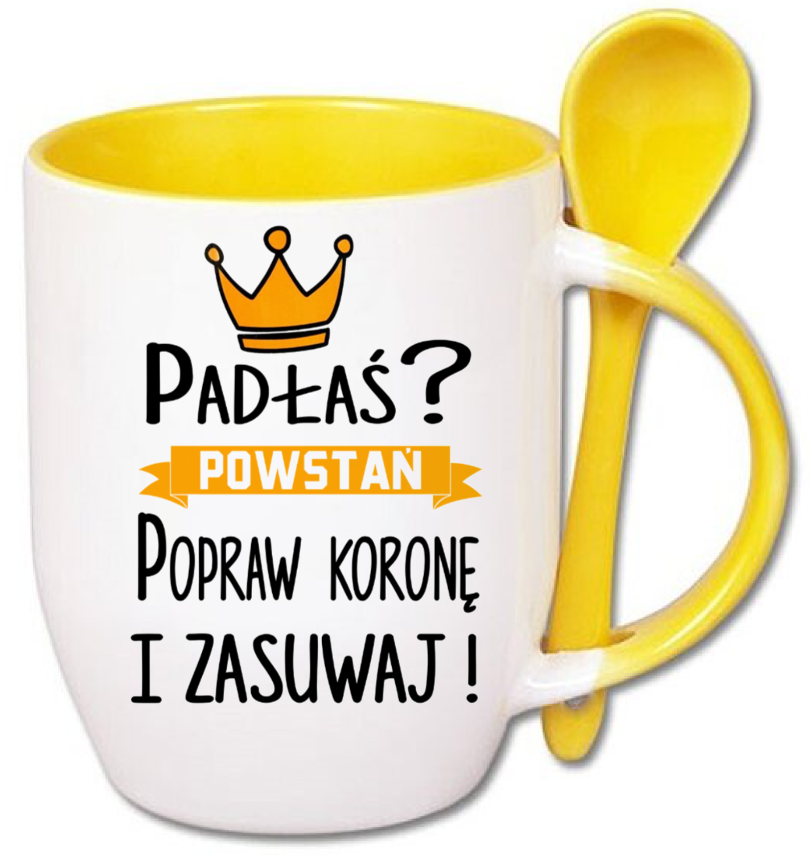 KUBEK Z ŁYŻECZKĄ PREZENT DZIEŃ KOBIET DLA KOLEŻANKI DZIEWCZYNY MAMY WZORY