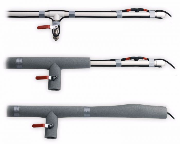 Przewód Kabel grzejny samoregulujący TERMOSTAT 3m Mission Air NO FROST