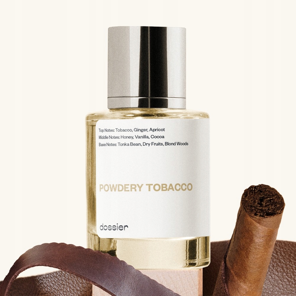 dossier oriental tobacco Powdery cologne from review Powdery Tobacco (our impression of Tom Fords Tobacco Vanille) perfectly reinvents the cozy atmosphere of the lounge in a London club Woody Tobacco Dossier perfume -
