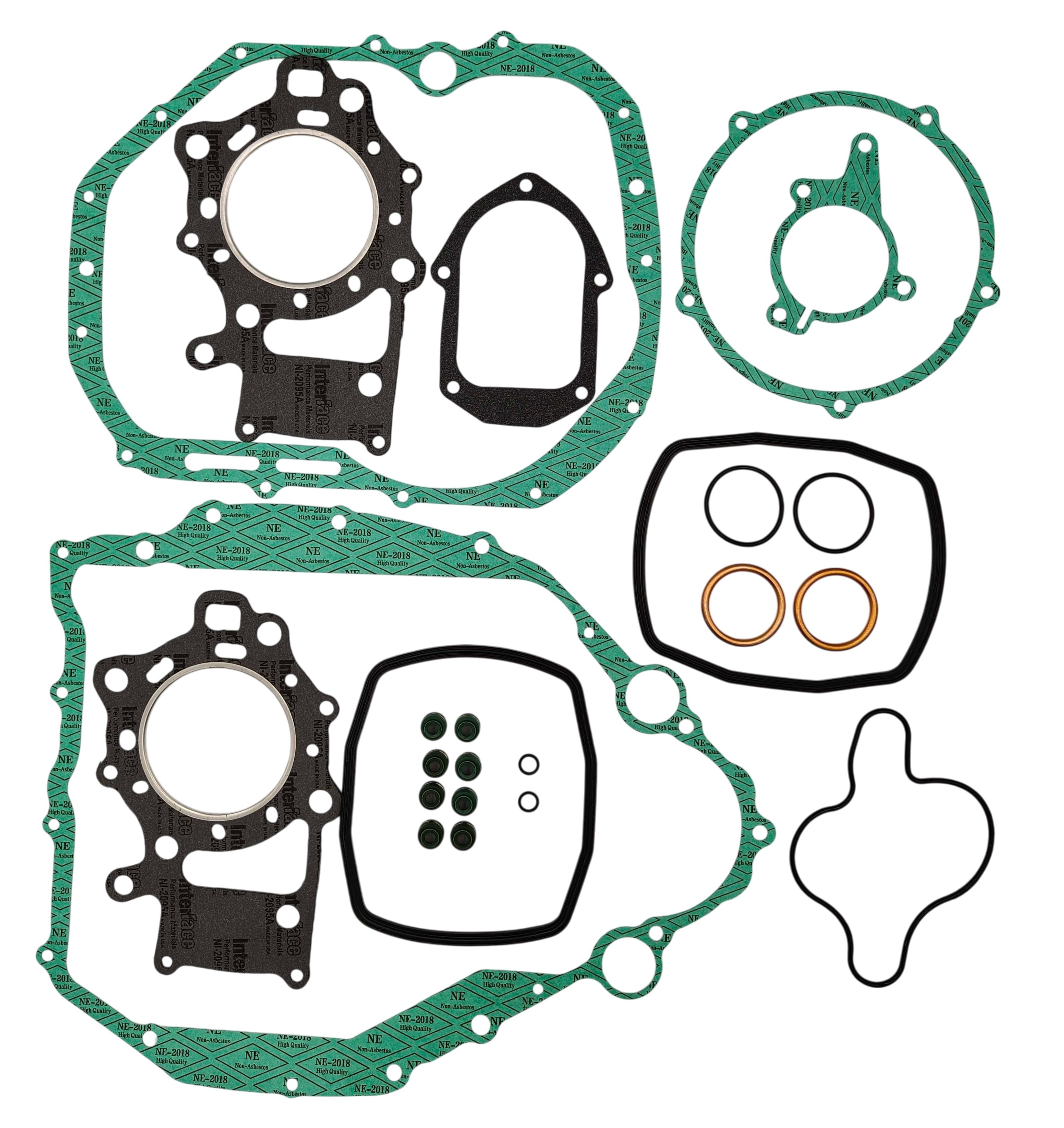 Motorcycle engine complete gasket set for HONDA CX 500 / CX500 C