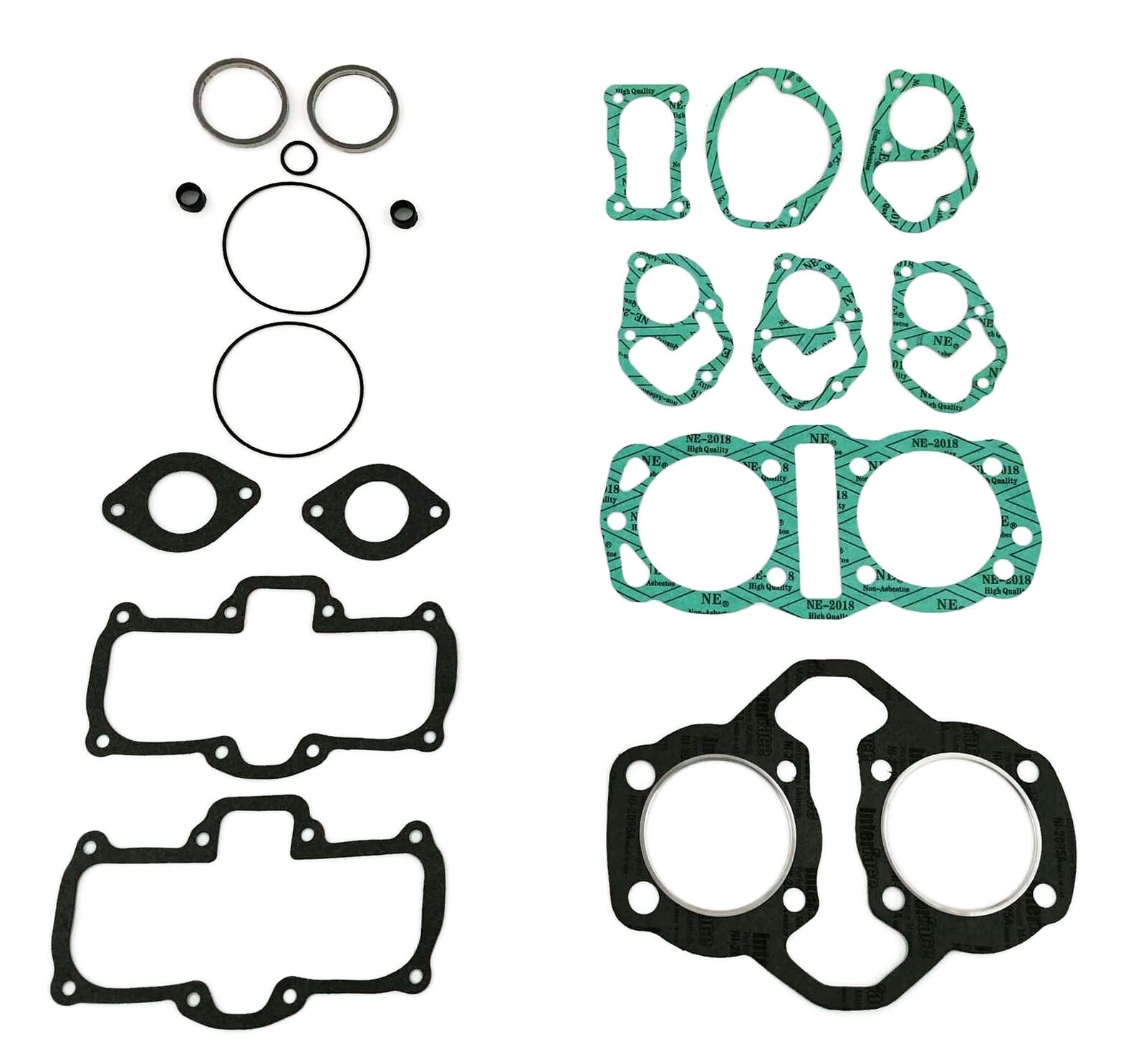 ☺︎ Motorcycle complete TOP END gasket set for HONDA CB 450 K CL