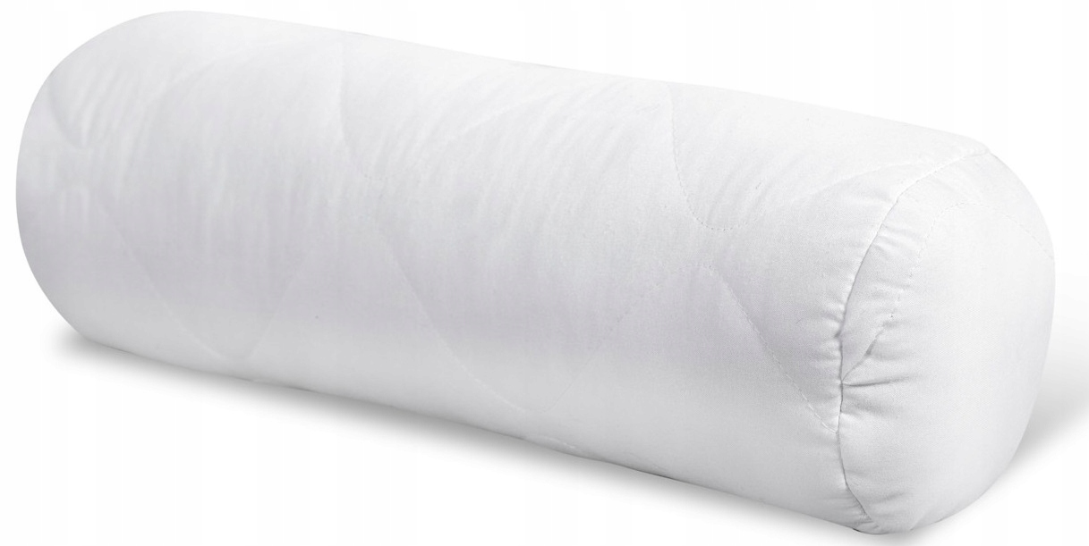 PODUSZKA WAŁEK 15x40 ZAGŁÓWEK GRUBY PIKOWANY ANTYALERGICZNY MIKROFIBRA