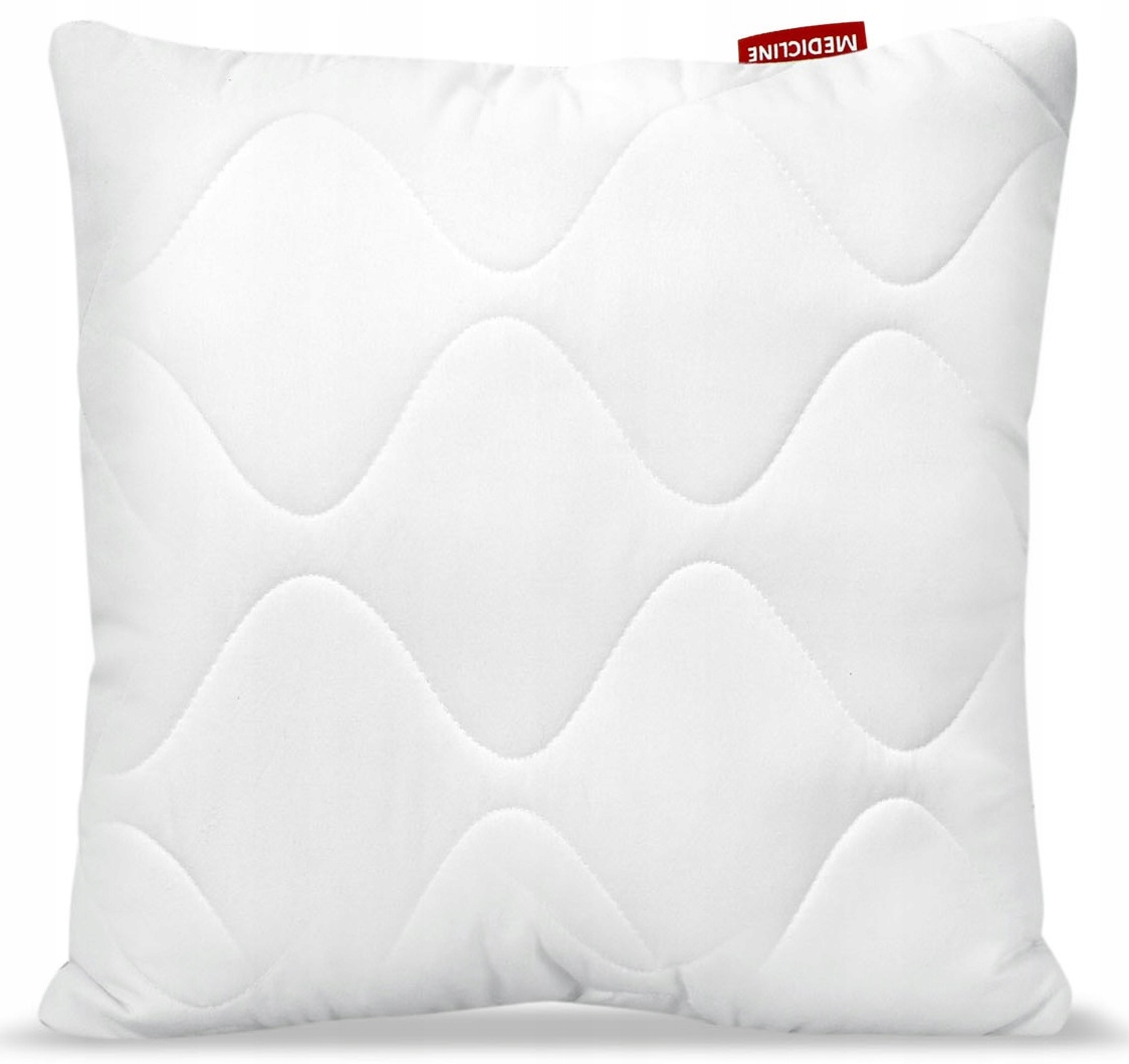 PODUSZKA ANTYALERGICZNA 40x40 JASIEK MIKROFIBRA PIKOWANA GRUBA