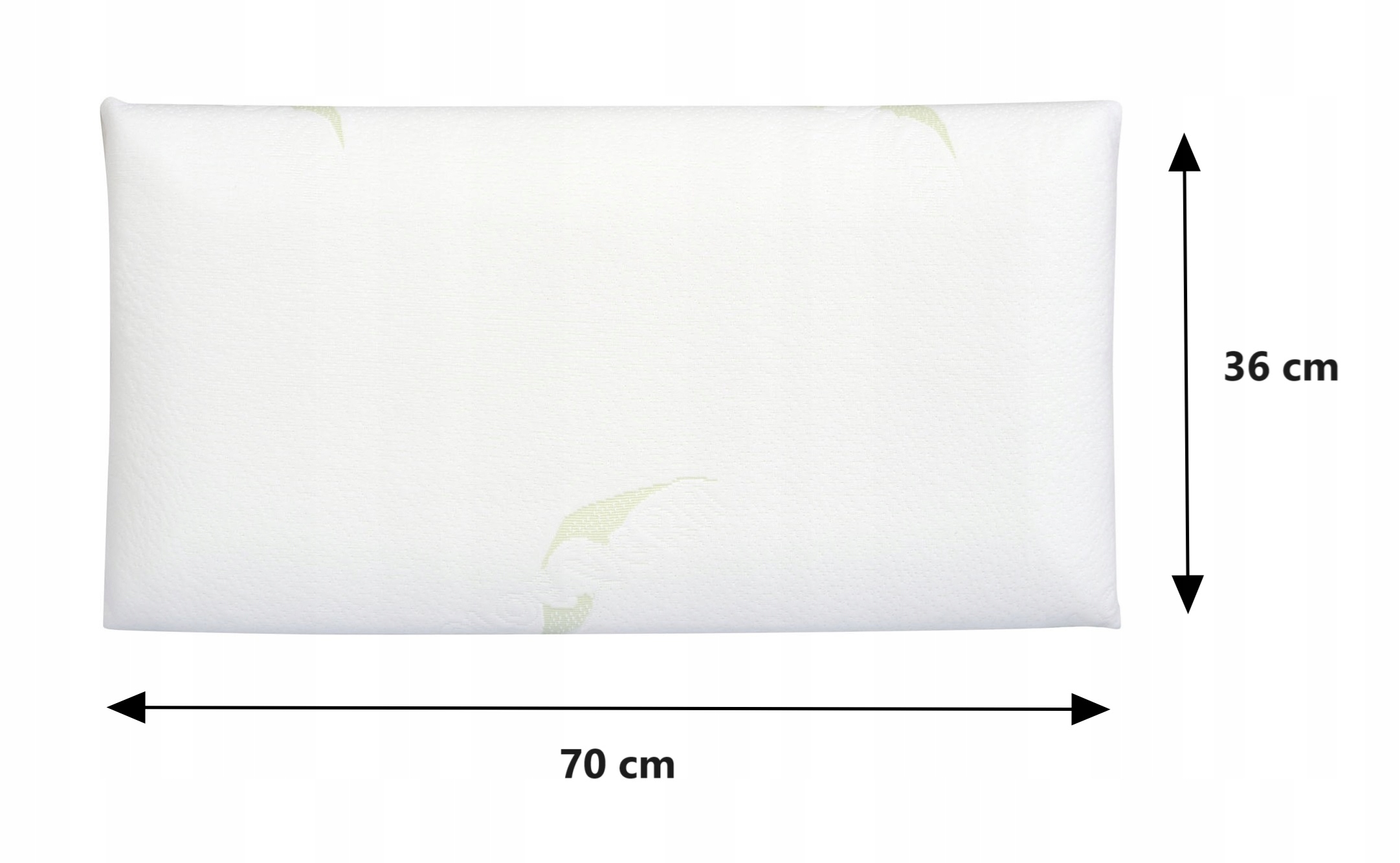 PODUSZKA TERMOPLASTYCZNA dla WYMAGAJĄCYCH PIANKA MEMORY ANTYALERGICZNA